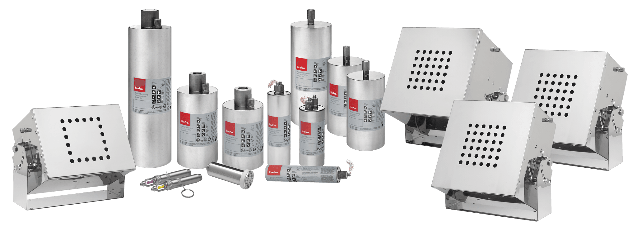 Gamme de produits d'extinction incendie FirePro